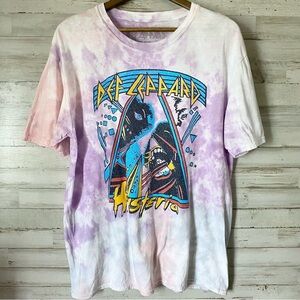 Def Leppard Hysteria Band Tee 2x